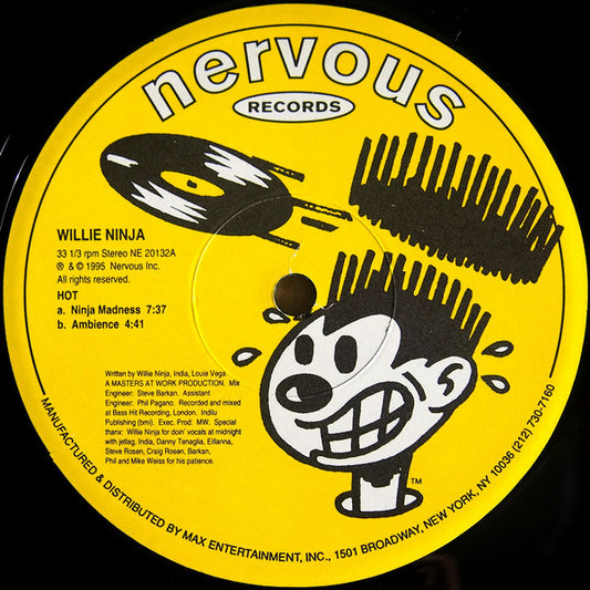 Willie Ninja : Hot (12")