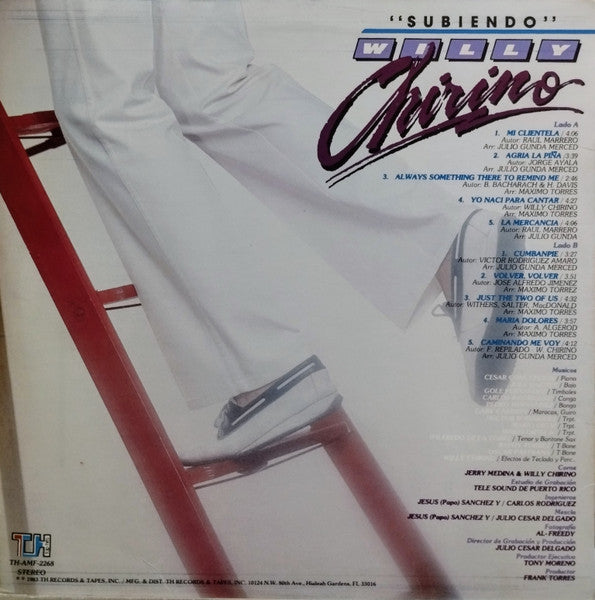 Willy Chirino : Subiendo (LP, Album)