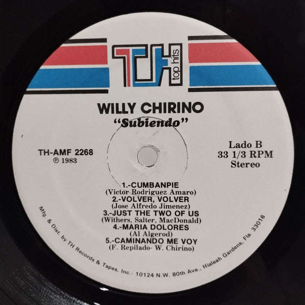 Willy Chirino : Subiendo (LP, Album)