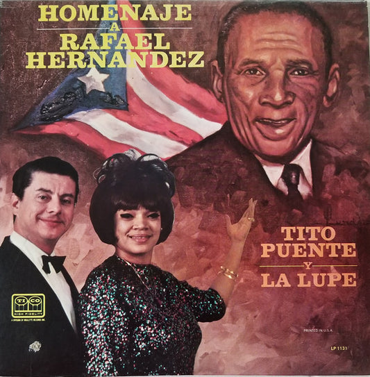 Tito Puente y La Lupe : Homenaje A Rafael Hernandez (LP, Album, Mono)