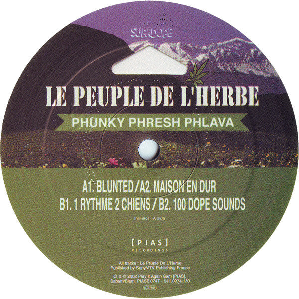 Le Peuple De L'Herbe : Phunky Phresh Phlava (12")