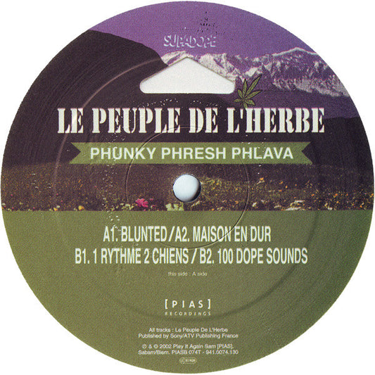 Le Peuple De L'Herbe - Phunky Phresh Phlava vinyl record, 12" (Near Mint (NM or M-)) | Lulo Records