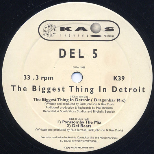 Del 5 : The Biggest Thing In Detroit (12")