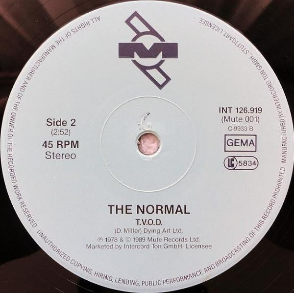 The Normal : Warm Leatherette (12", Single, RE)