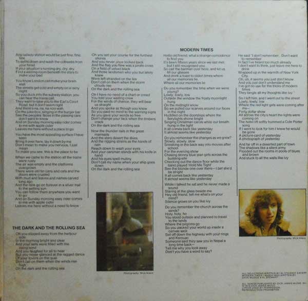 Al Stewart : Modern Times (LP, Album, GRT)