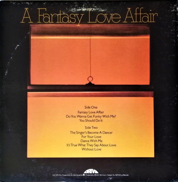 Peter Brown (2) : A Fantasy Love Affair (LP, Album, Gat)