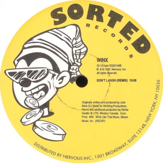 Josh Wink : Don't Laugh (Remix) (12")
