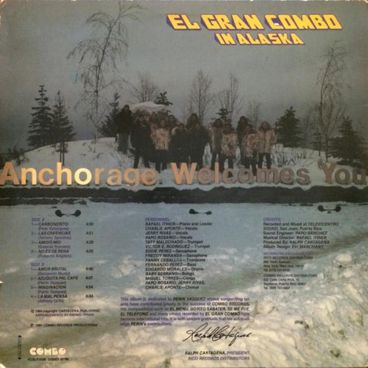 El Gran Combo - In Alaska: Breaking The Ice vinyl record, LP (Near Mint (NM or M-)) | Lulo Records