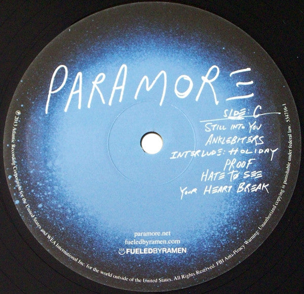 Paramore : Paramore (2xLP, Album)