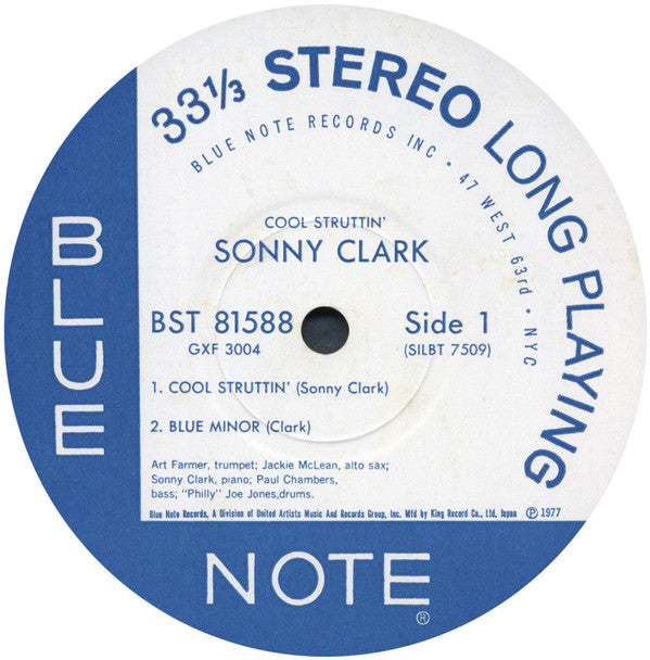 Sonny Clark : Cool Struttin' (LP, Album, Ltd, RE)