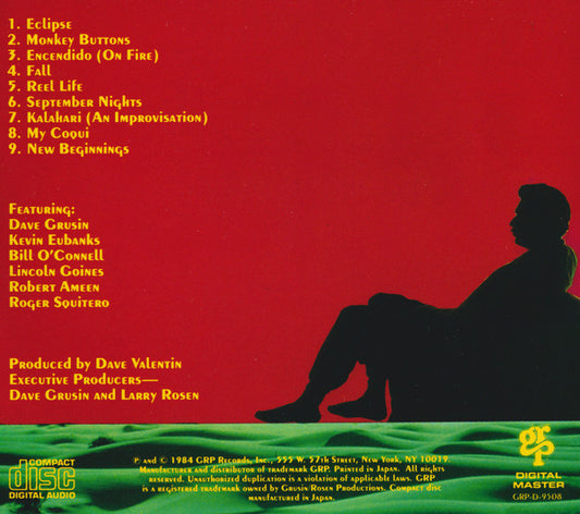 Dave Valentin - Kalahari vinyl record, CD (Near Mint (NM or M-)) | Lulo Records