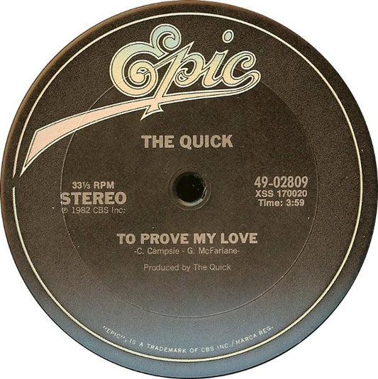 The Quick - Rhythm Of The Jungle vinyl record, 12" (Very Good Plus (VG+)) | Lulo Records