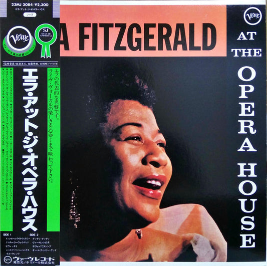 Ella Fitzgerald : Ella Fitzgerald At The Opera House (LP, Album, Mono, RE)