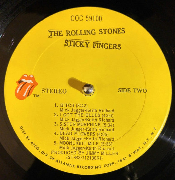 The Rolling Stones : Sticky Fingers (LP, Album, RI )