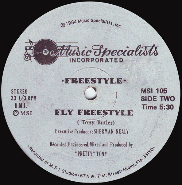 Freestyle : Fly Freestyle (12")