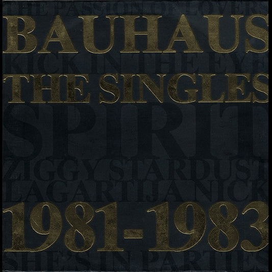 Bauhaus : The Singles 1981-1983 (12", Comp)