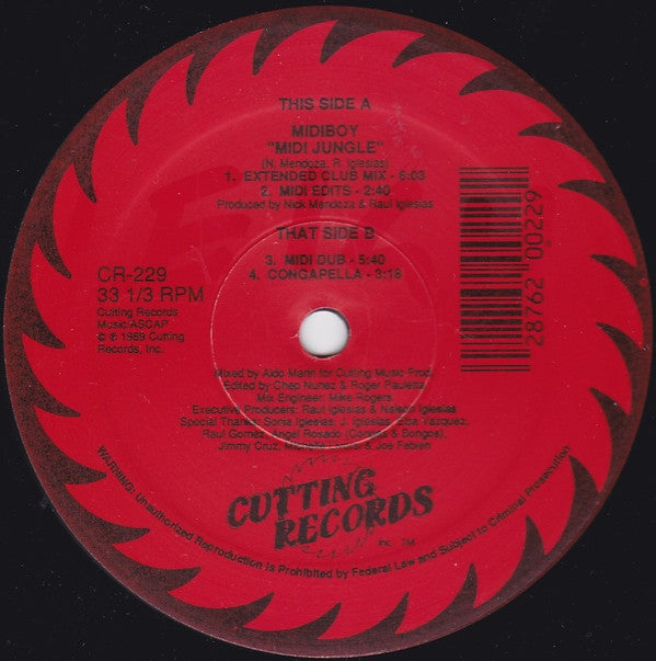 Midiboy : Midi Jungle (12")