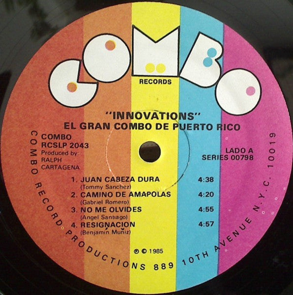 El Gran Combo : Innovations (LP, Album)