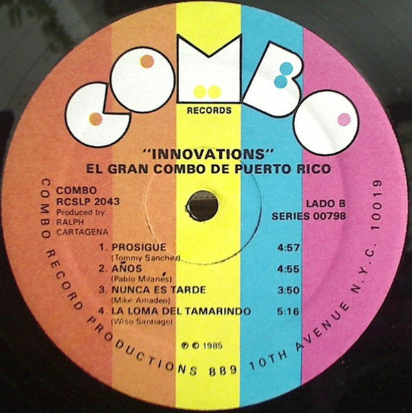 El Gran Combo : Innovations (LP, Album)