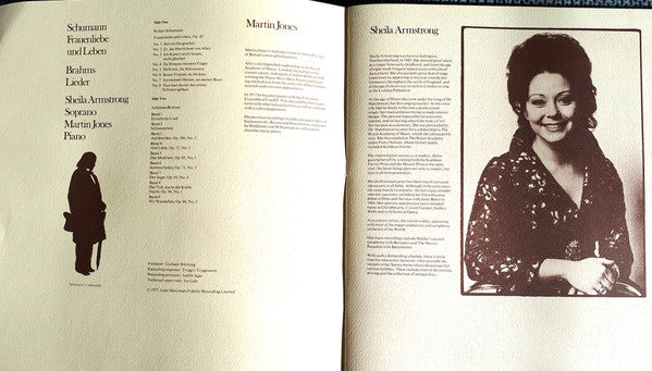 Sheila Armstrong, Martin Jones (3) :  Frauenliebe Und Leben / Lieder (LP + Box)