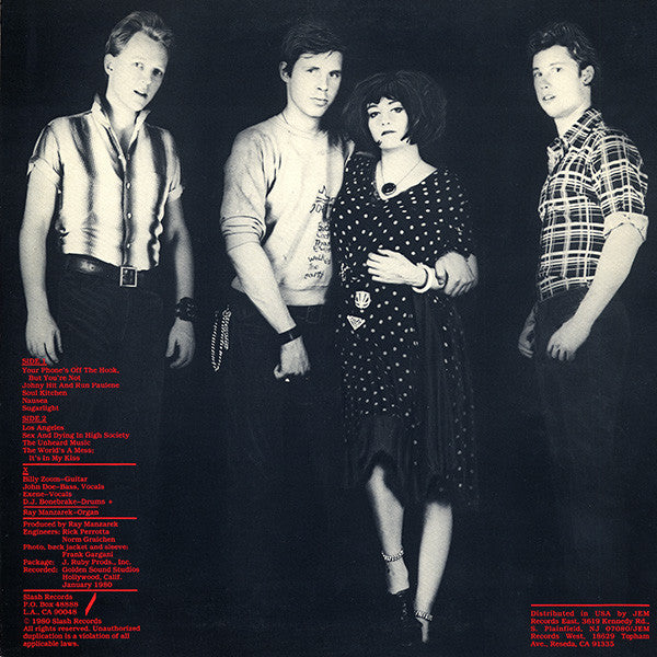 X (5) : Los Angeles (LP, Album)