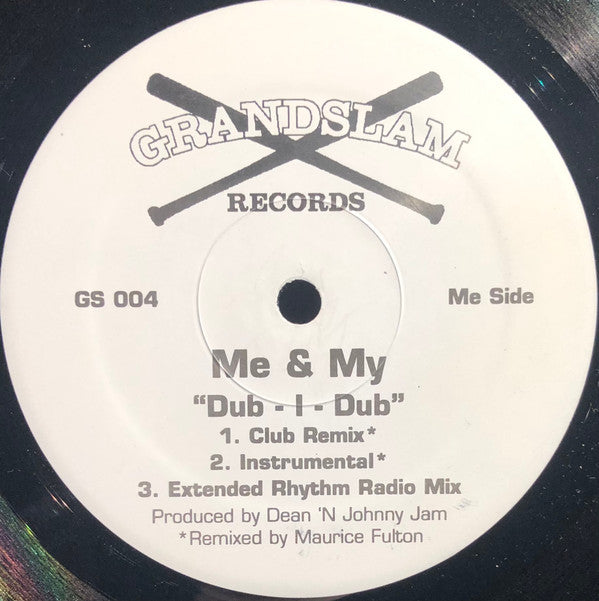 Me & My : Dub-I-Dub (12", Promo)