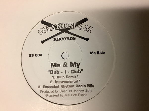 Me & My : Dub-I-Dub (12", Promo)