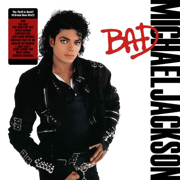 Michael Jackson : Bad (LP, Album, Car)
