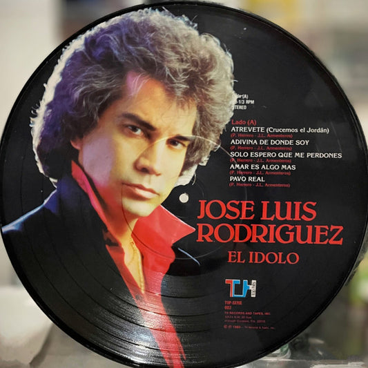 José Luis Rodríguez : El Idolo (LP, Album, Pic)