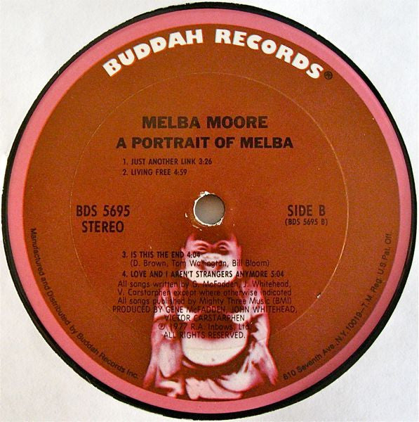 Melba Moore : A Portrait Of Melba (LP, Album)