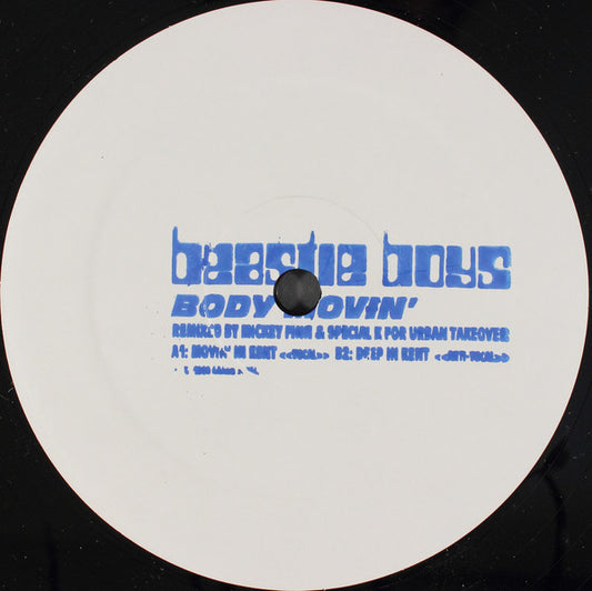 Beastie Boys : Body Movin' (12", W/Lbl)