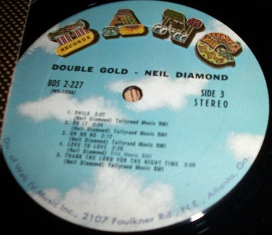 Neil Diamond - Double Gold vinyl record, 2xLP (Near Mint (NM or M-)) | Lulo Records