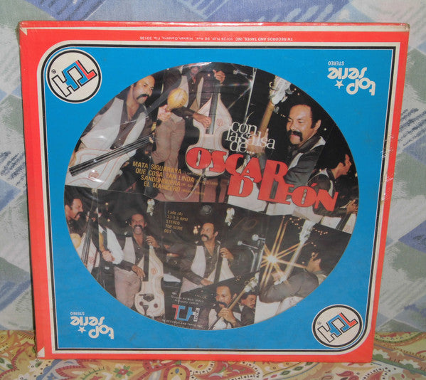 Oscar D' León : Con La Salsa De ...Oscar D' Leon (LP, Album, Pic)