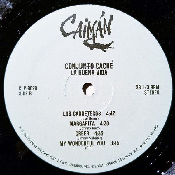 Conjunto Caché* : La Buena Vida (LP, Album)