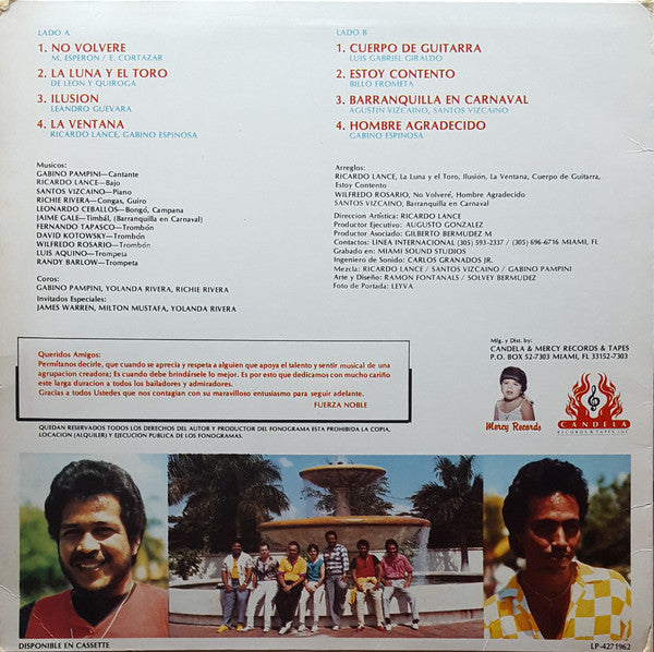 Gabino Pampini, Fuerza Noble : Fuerza Noble (LP, Album)