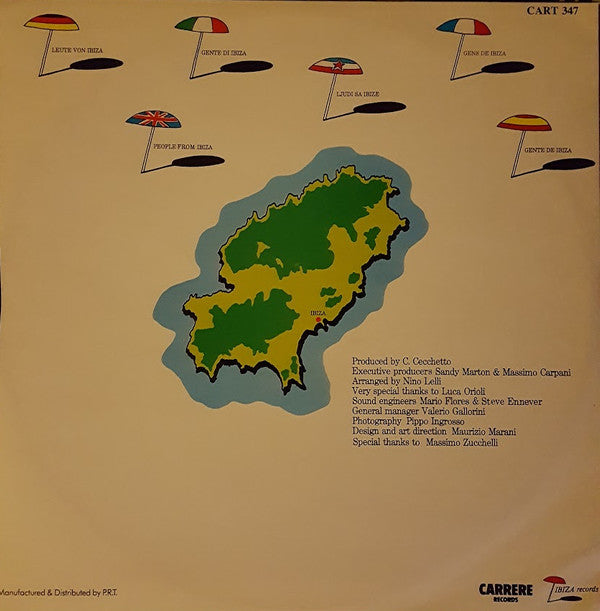 Sandy Marton : People From Ibiza (12", Maxi)