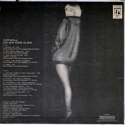 Raffaella* : Hay Que Venir Al Sur (LP, Album)