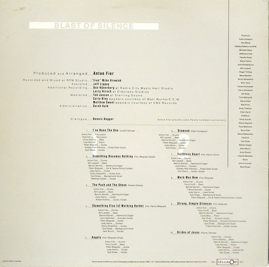 The Golden Palominos - Blast Of Silence (Axed My Baby For A Nickel) vinyl record, LP (Near Mint (NM or M-)) | Lulo Records