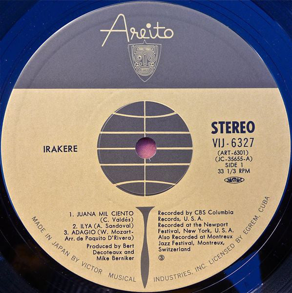Irakere : "Live" At Newport Jazz Festival And Montreux Jazz Festival (LP, Album)