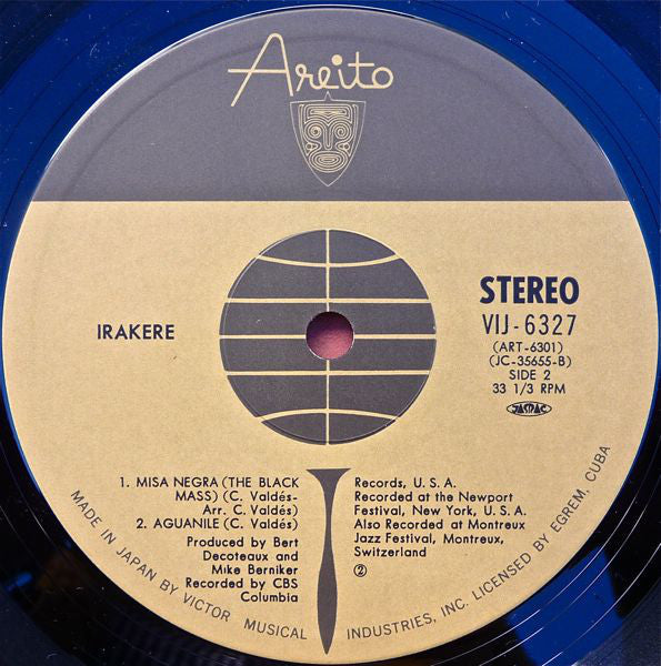 Irakere : "Live" At Newport Jazz Festival And Montreux Jazz Festival (LP, Album)