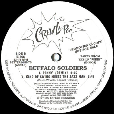 Buffalo Soldiers - Penny vinyl record, 12" (Very Good (VG)) | Lulo Records