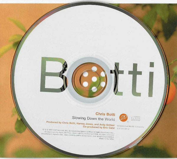 Chris Botti : Slowing Down The World (CD, Album)