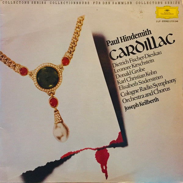 Paul Hindemith, Dietrich Fischer-Dieskau, Leonore Kirschstein, Donald Grobe, Karl Kohn, Kölner Rundfunk-Sinfonie-Orchester And Kölner Rundfunkchor, Joseph Keilberth : Cardillac (2xLP, RE, Gat)