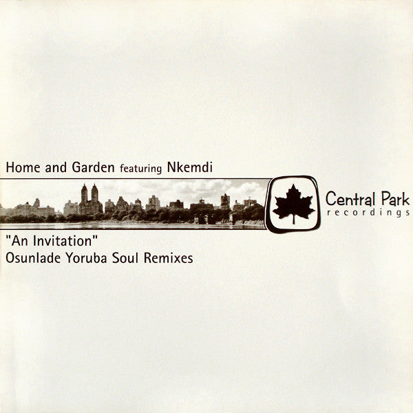 Home & Garden Featuring Nkemdi Amadiume : An Invitation (Osunlade Yoruba Soul Remixes) (12")