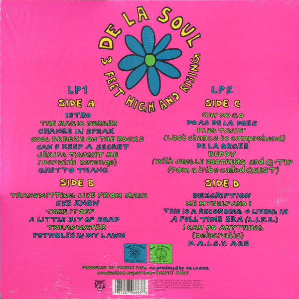 De La Soul : 3 Feet High And Rising (2xLP, Album, RE)