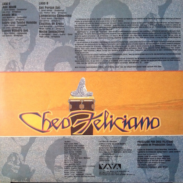Cheo Feliciano : Sentimiento, Tú... (LP, Album)