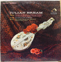 Julian Bream : Concierto De Aranjuez For Guitar And Orchestra / Concerto For Lute And Strings / The Courtly Dances From "Gloriana" (LP, Album)
