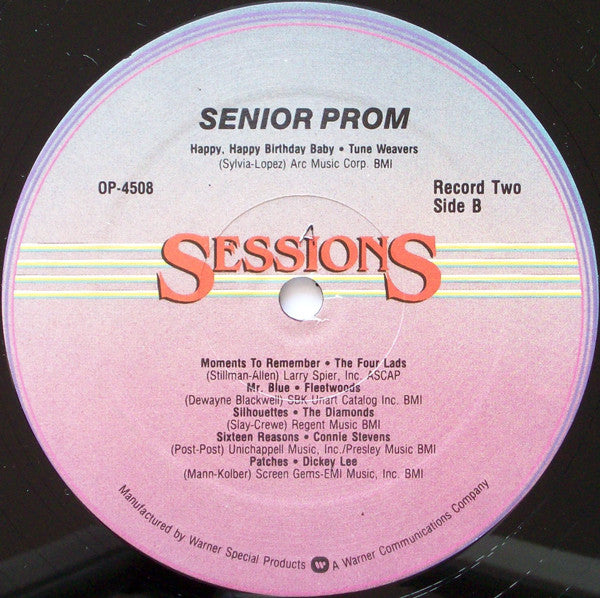 Various : Senior Prom (4xLP, Comp)
