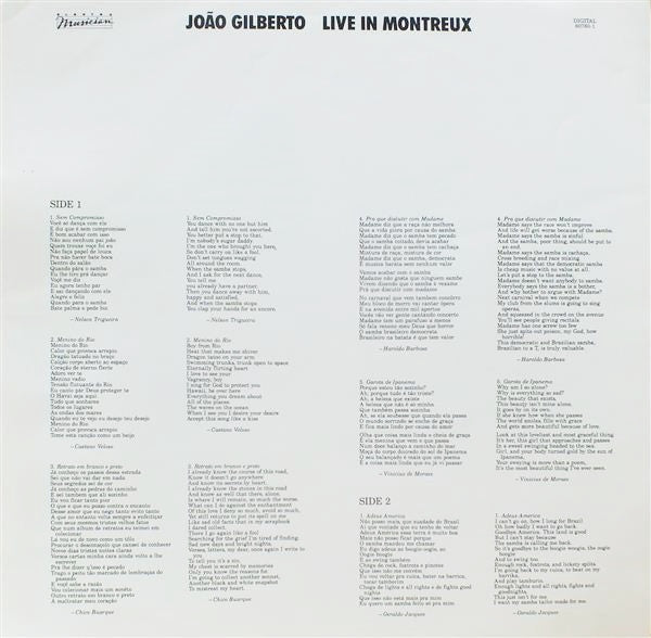 Buy João Gilberto : Live In Montreux (LP, Album) Online for a