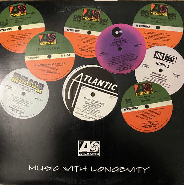 Mark Morrison : Moan & Groan/Return Of The Mack (12", Promo)